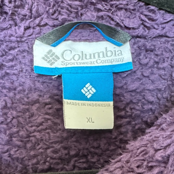 Columbia Deep Purple Fleece Jacket - Picture 2 of 4